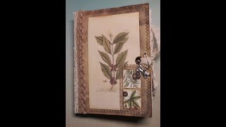 Handmade Botanical Junk Journal, Nature Lover Journal SOLD