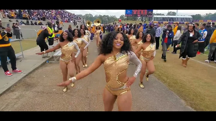 Alcorn State SOD-GOLDEN GIRLS Entrance Soul Bowl v...