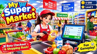 OMG 😍 My Supermarket Game – Busy Checkout & Shopping Rush! 🛒💰 screenshot 3
