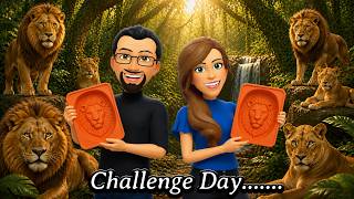 #1181 Battle of the Lion Molds! Resin Challenge Time