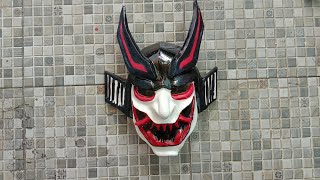 CARA MEMBUAT TOPENG RUBY DEMON FREEFIRE SEASON INI | dari bubur kertas