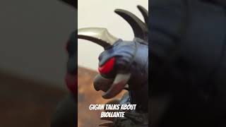 GIGAN TALKS ABOUT BIOLLANTE | #shorts #foryou #godzillamemes #godzilla #actionfigures