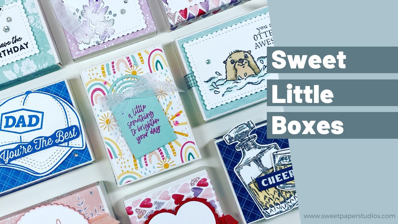 Sweet Little Boxes from Stampin' Up! | Craft Fair Item