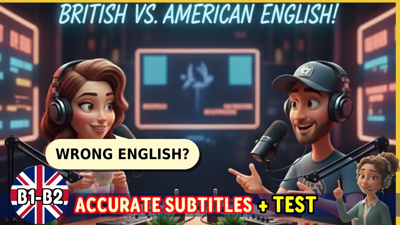 British vs American English: Don't Sound Like a Tourist! 🇬🇧🇺🇸 (B1-B2)