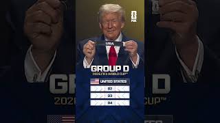 USA’S GROUP IS SET FOR THE 2026 FIFA WORLD CUP 🇺🇸