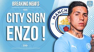 BREAKING NEWS: Man City Sign Enzo Fernandez from Chelsea for £125M