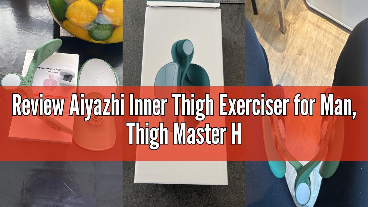 Review Aiyazhi Inner Thigh Exerciser for Man, Thigh Master Hip and Pelvic Trainer Thighmaster Leg Pe