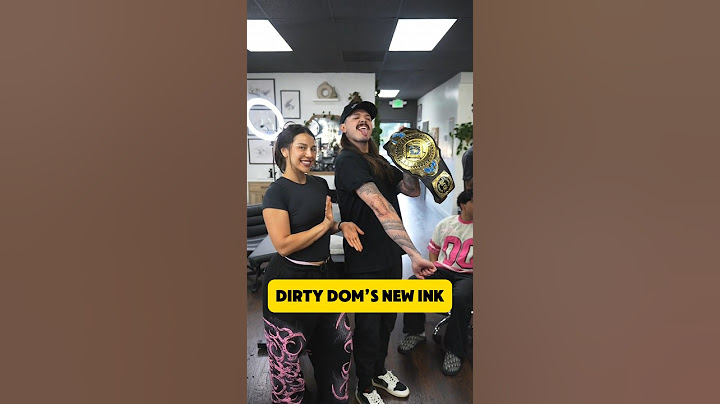 Dominik Mysterio Just Got a New Tattoo😍