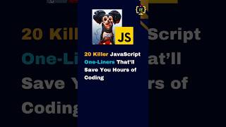 20 killer JS one-liners code #shorts #js #programmingfields #react #ytshorts