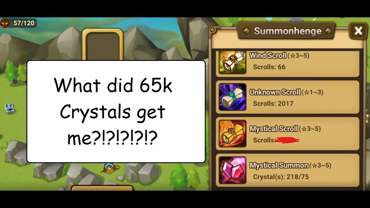 F2P burns 65k crystals on Lucky Scroll Boxes?!?!??!