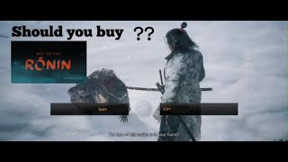 Should You Buy: Rise of the Ronin (no nonsense review)