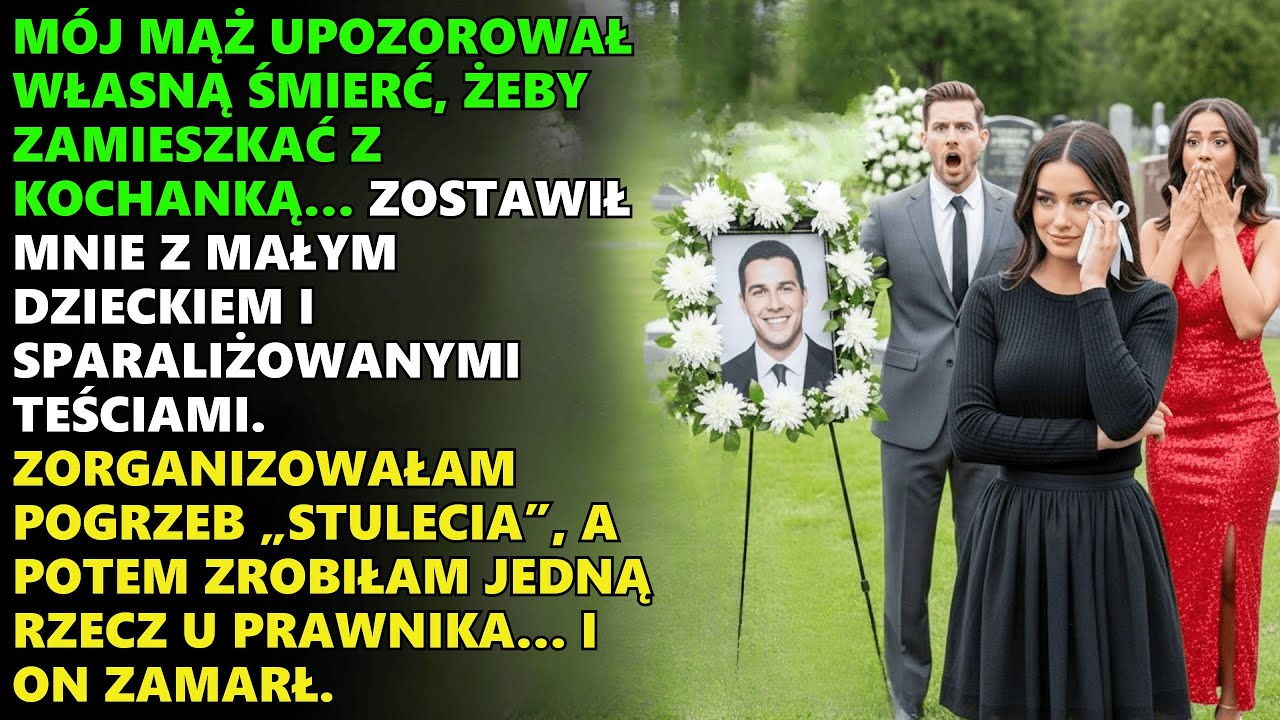 Upozorował własną śmierć dla kochanki 😈 Zostawił 2 dzieci i sparaliżowanych rodziców…