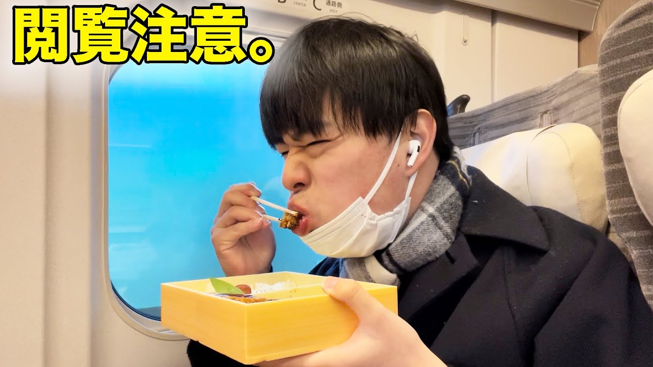 絶対に真似しちゃいけない区間で新幹線に乗ってきた。