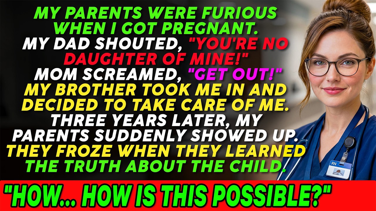 My Parents Disowned Me When I Got Pregnant—My Brother Saved Me. Three Years Later, My Doorbell Rang