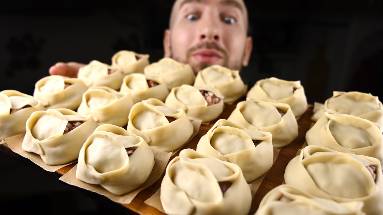 как приготовить манты в микроволновке
