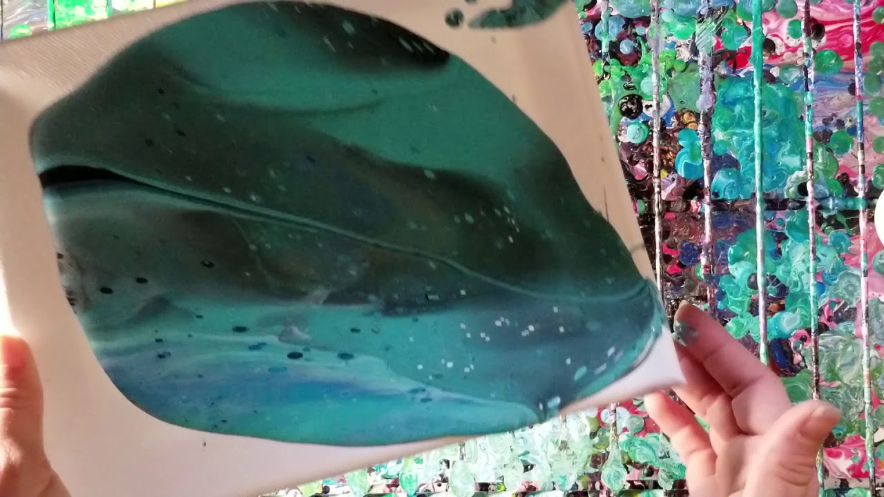 Acrylic Pouring Simple Flip Cup YouTube