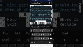 Fix kali nethunter connection error