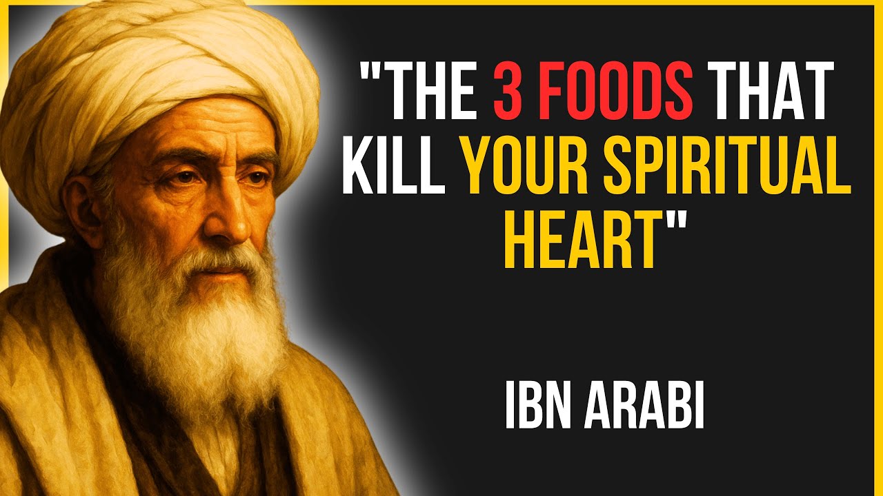 The 3 Foods That Kill Your Spiritual Heart (Stop Eating Them) | Ibn Arabi
