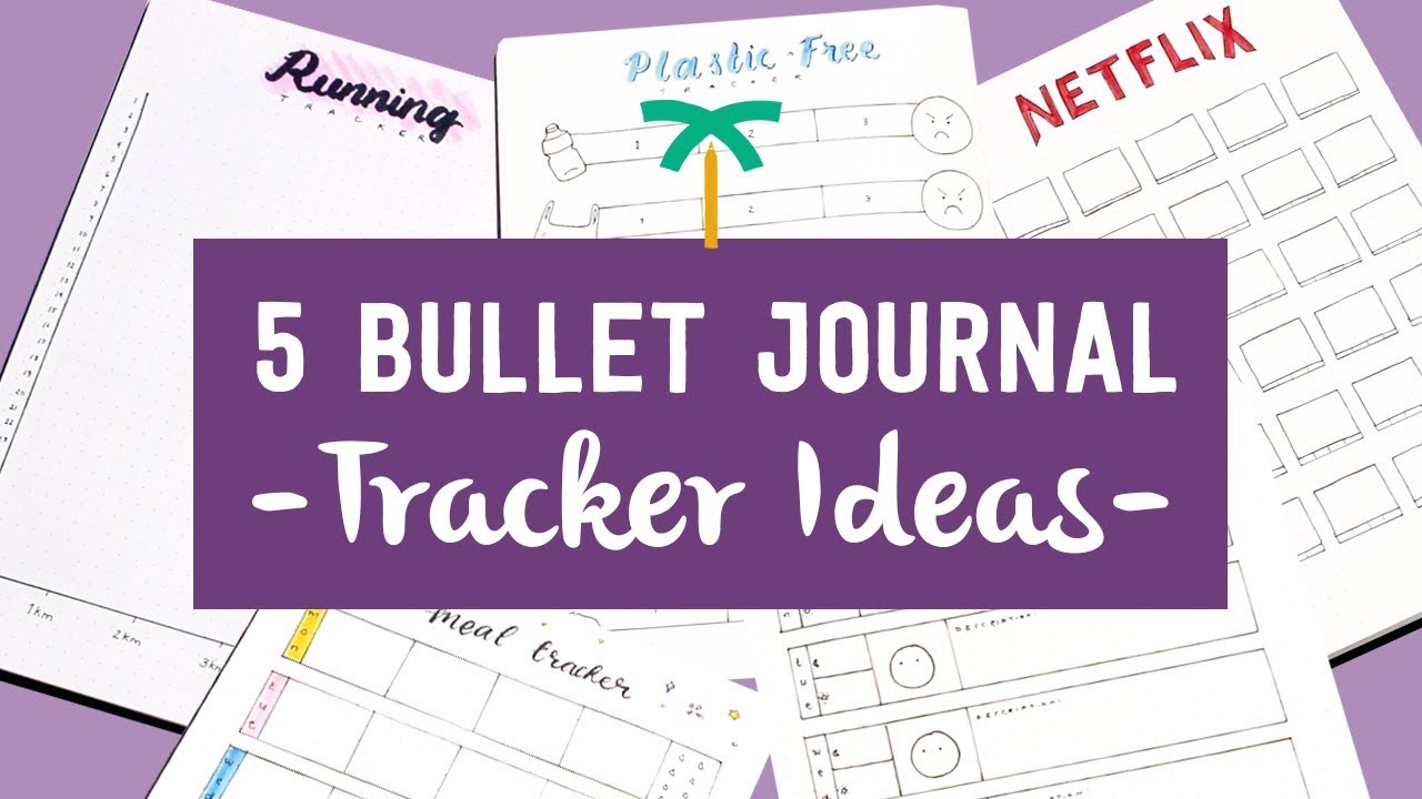 5 Bullet Journal Tracker Ideas | Stationery Island
