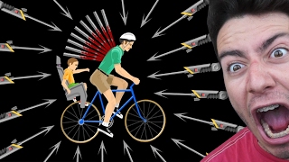 1000 MIZRAK VS BABA OĞUL (Happy Wheels Komik Anlar)