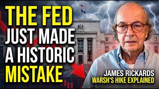 James Rickards: The Fed Just Made a HISTORIC MISTAKE (Warsh's Hike Explained)