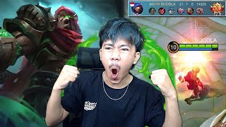 SUDAH LAMA TIDAK PAKAI SKIN INI SEKALI NYA PAKAI LANGSUNG MENGAMUK - Mobile legends