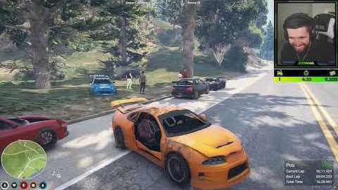 TOMMY T COMES 5th IN A RACE THEN WRECKS A CAR! NO PIXEL 3.0 #tommyt #nopixel #mandem