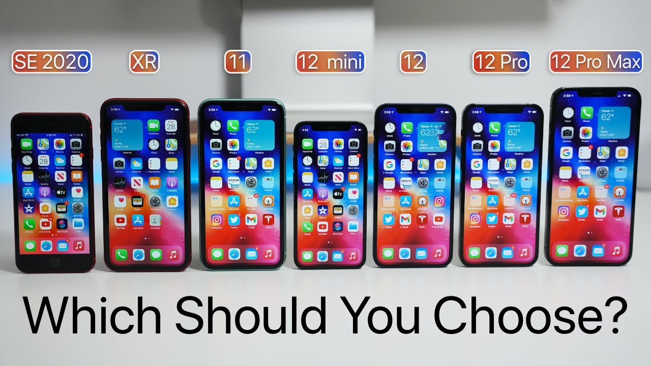 Which iPhone Should You Choose in 2021?