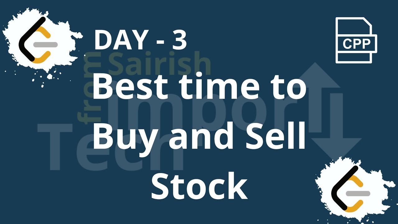 best-time-to-buy-and-sell-stock-leetcode-2-week-study-plan-day-3