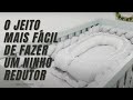 Como fazer Molde e Confecção de um Ninho Redutor de berço | Enxoval de bebê