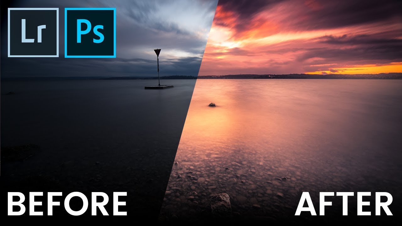 QE #42: Fake, warm sunset colors in Lightroom - Full workflow