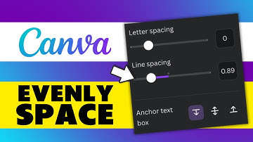 How to Evenly Space Text in Canva