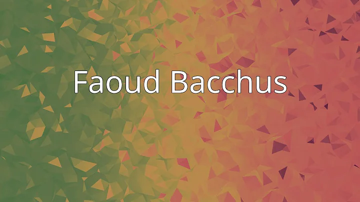Faoud Bacchus