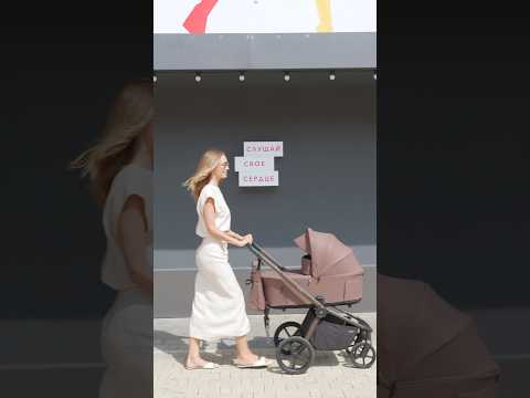 Коляска, которая складывается вместе с люлькой😱