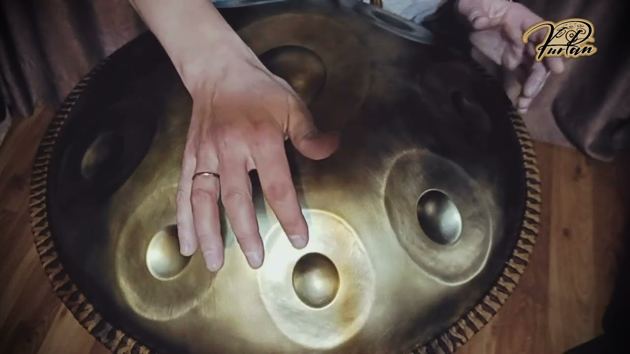 KurPan | Handpan B Kurd 9 | B / F# G A B C# D E F# | латунированный