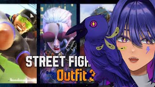 NEW STREET FIGHTER 6 COSTUMES LOOKING NICE! OUTFIT 3 FOR DLCs