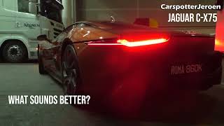 Jaguar C X75 vs Jaguar — Which sounds better?