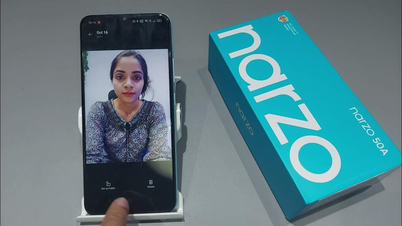 How to see private photos in realme narzo 50a,50i realme narzo 50a me