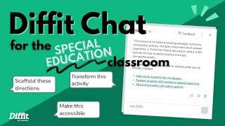 Diffit Chat for Special Education