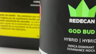 Marlee’s Den Unboxing Redecan’s God Bud Cannabis Flowers