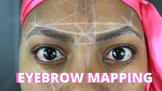 HOW TO EYEBROW MAPPING: IS IT DIY FRIENDLY? ALSO.. WE DOING HENNA BROWS!