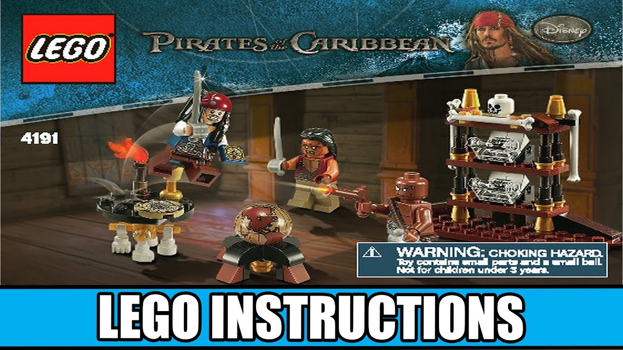 LEGO Instructions - Pirates of the Caribbean - On Stranger Tides - 4191 ...