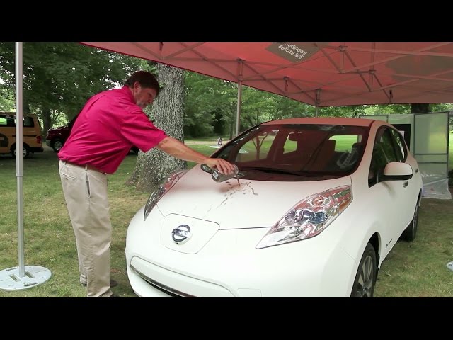 How Nissan's toy-like car wash helps protect real car paint - CNET