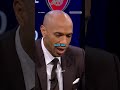 Thierry really liked how Arsenal played against Bayern Munich 🙌 #UCLtoday