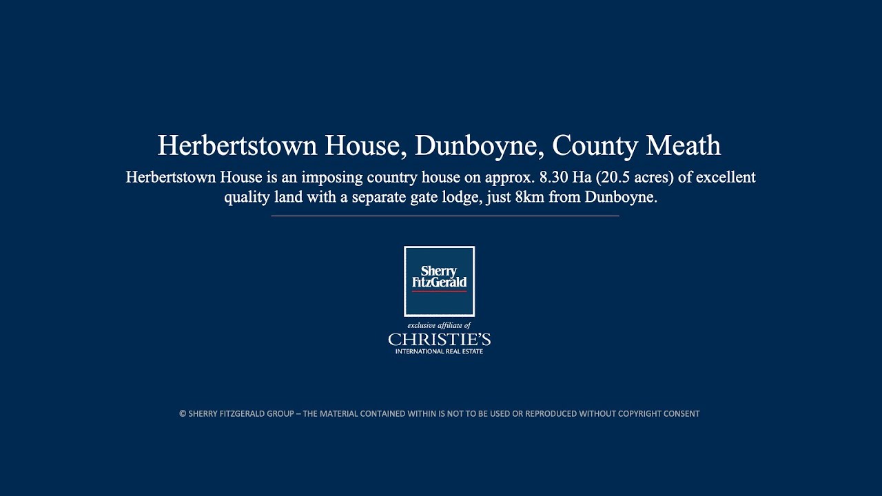 Herbertstown House, Dunboyne, County Meath, A86 PN88 YouTube