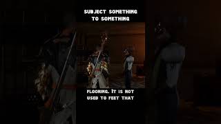 subject something to something — Dragon age : Inquisition dialogue scene