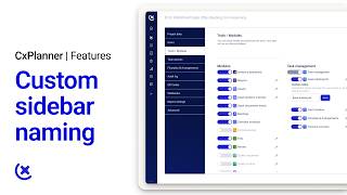CxPlanner Feature | How to Custom Rename Modules in CxPlanner