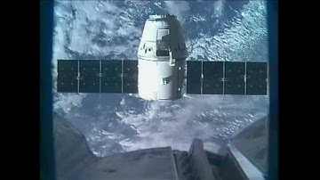 SpaceX Dragon Carrying NASA Cargo Arrives at International Space Station