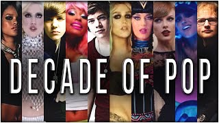 DECADE OF POP | The Megamix (2008-2018) // by Adamusic - pop music remix download