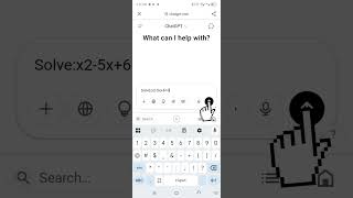How to Solve Any Math Equation Using ChatGPT#short screenshot 2